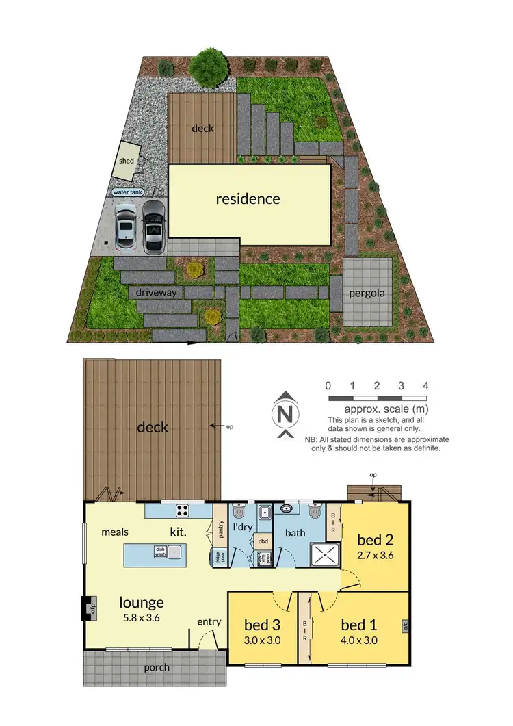 Floorplan of Homely house listing, 3 Hilary Grove, Ringwood East VIC 3135