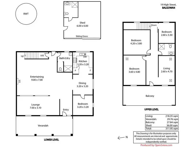 Floorplan of Homely house listing, 19 High Street, Balgowan SA 5573
