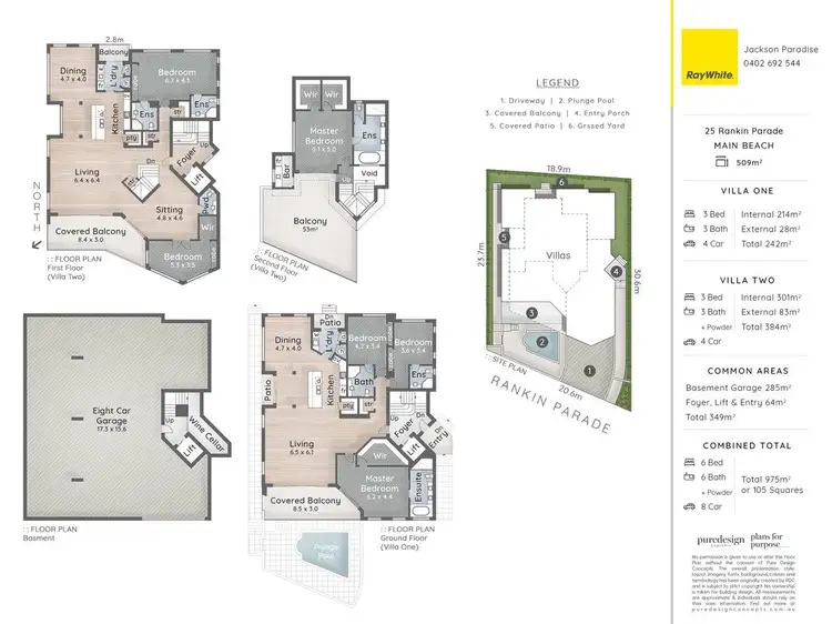 Floorplan of Homely house listing, 25 Rankin Parade, Main Beach QLD 4217