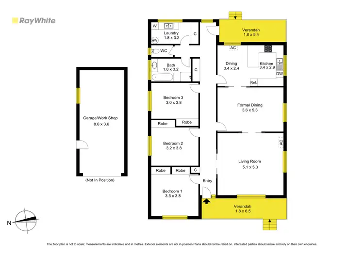 Floorplan of Homely house listing, 14 Frank Street, Lalor VIC 3075