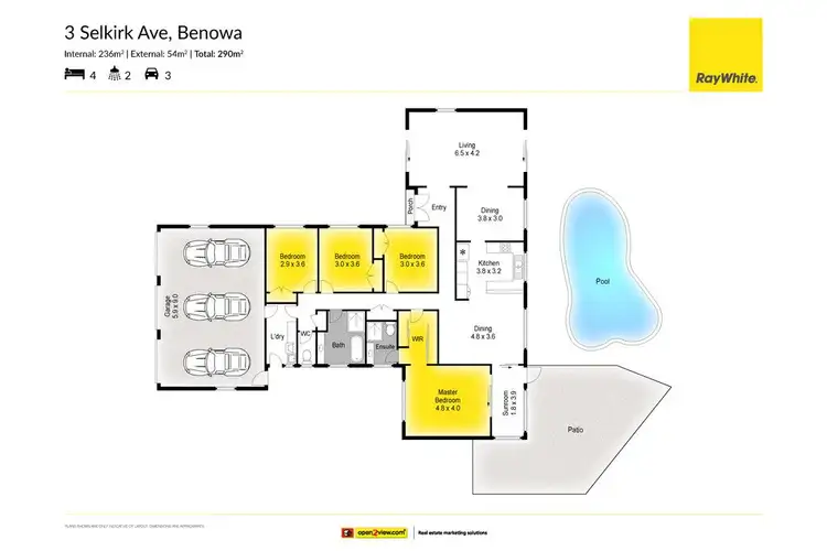 Floorplan of Homely house listing, 3 Selkirk Avenue, Benowa Waters QLD 4217