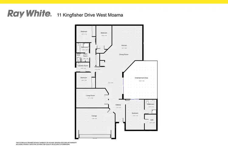Floorplan of Homely house listing, 11 Kingfisher Drive West, Moama NSW 2731