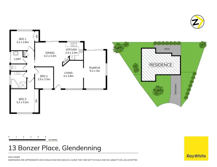 Floorplan of Homely house listing, 13 Bonzer Place, Glendenning NSW 2761