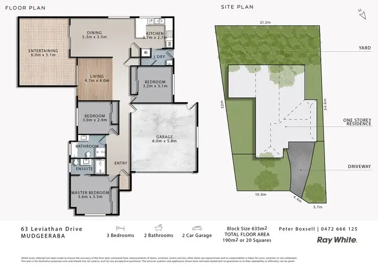 Floorplan of Homely house listing, 63 Leviathan Drive, Mudgeeraba QLD 4213