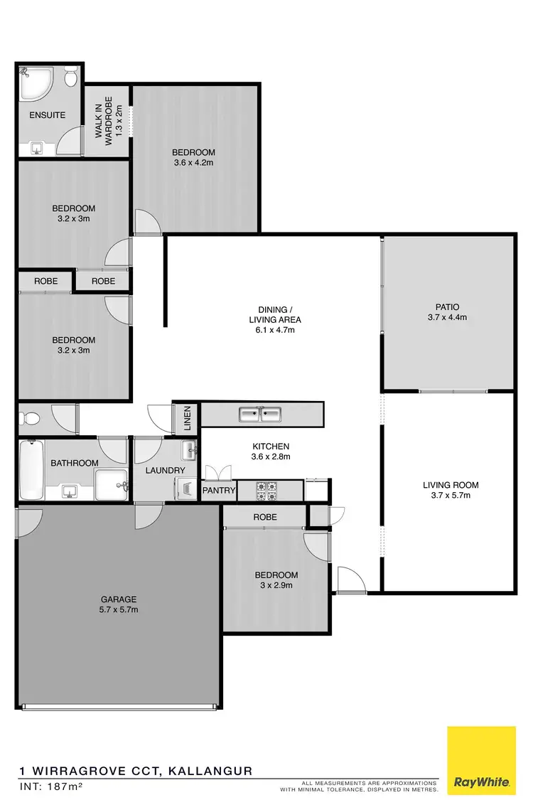 Floorplan of Homely house listing, 1 Wirragrove Circuit, Kallangur QLD 4503