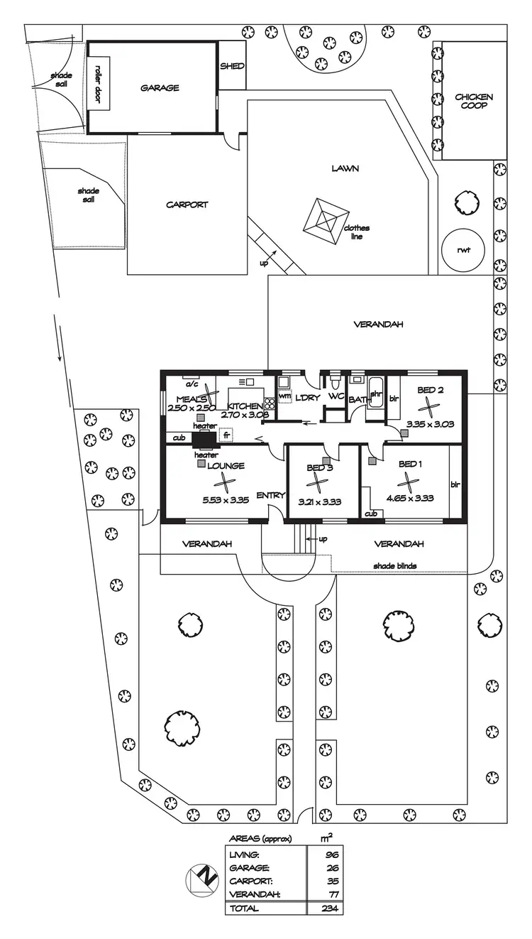Floorplan of Homely house listing, 32 Learmonth Terrace, Enfield SA 5085