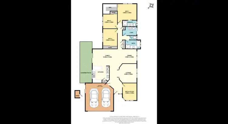 Floorplan of Homely house listing, 3 Stockton Close, Carindale QLD 4152