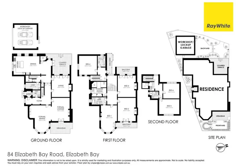 Floorplan of Homely house listing, 84 Elizabeth Bay Road, Elizabeth Bay NSW 2011