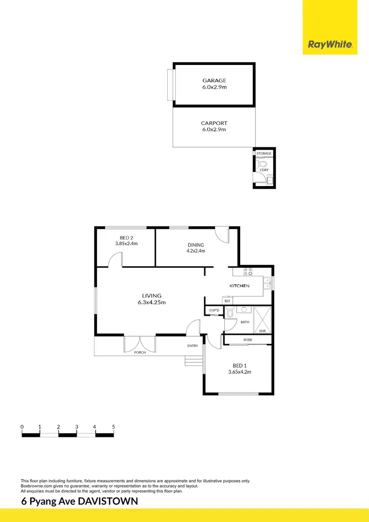 Floorplan of Homely house listing, 6 Pyang Avenue, Davistown NSW 2251