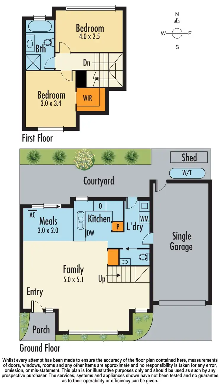 Floorplan of Homely townhouse listing, 3/13 Belfort Street, Dandenong VIC 3175
