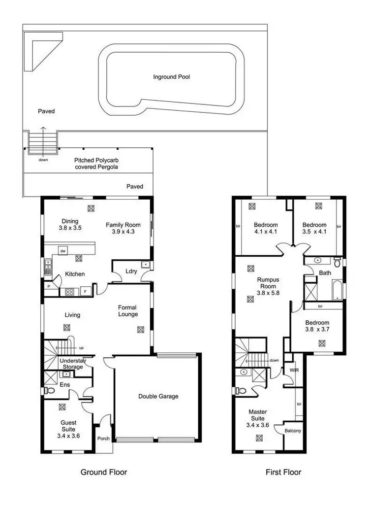 Floorplan of Homely house listing, 5 St Andrews Drive, Strathalbyn SA 5255