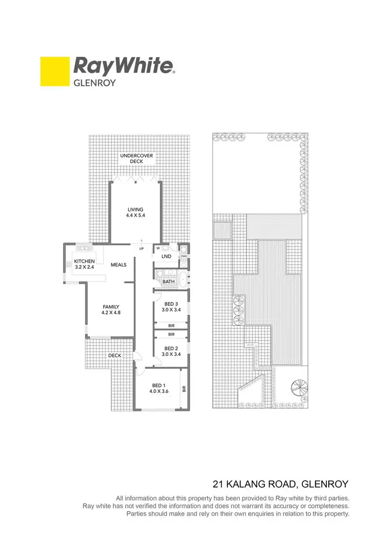Floorplan of Homely house listing, 21 Kalang Road, Glenroy VIC 3046