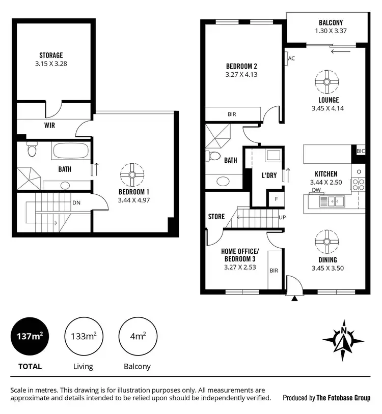 Floorplan of Homely apartment listing, 38/18 Bewes Street, Adelaide SA 5000