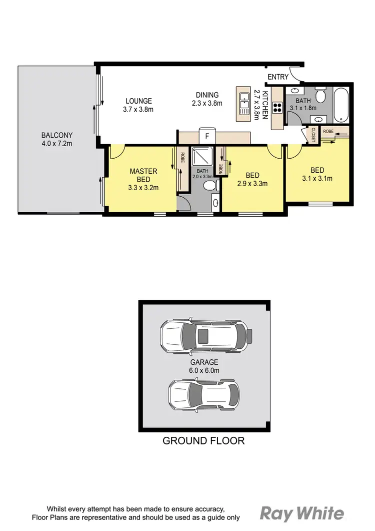 Floorplan of Homely unit listing, 1/51 Oliver Street, Nundah QLD 4012