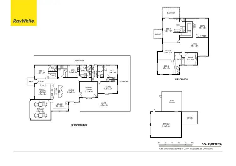 Floorplan of Homely house listing, 46 Three Ponds Place, Elimbah QLD 4516