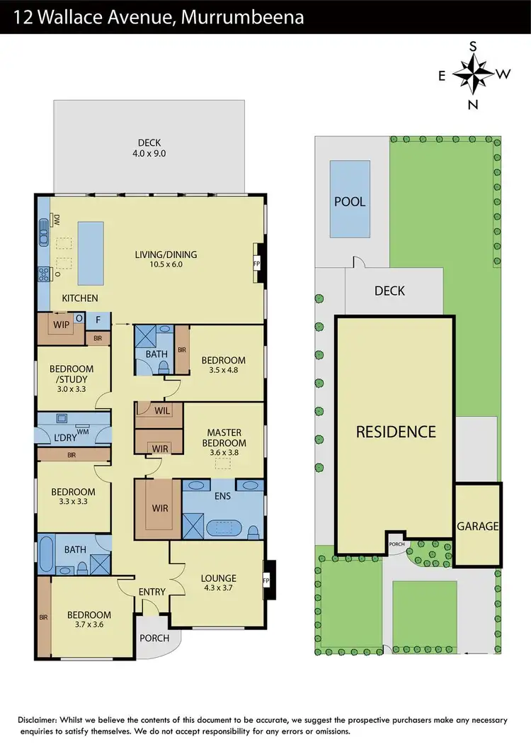 Floorplan of Homely house listing, 12 Wallace Avenue, Murrumbeena VIC 3163