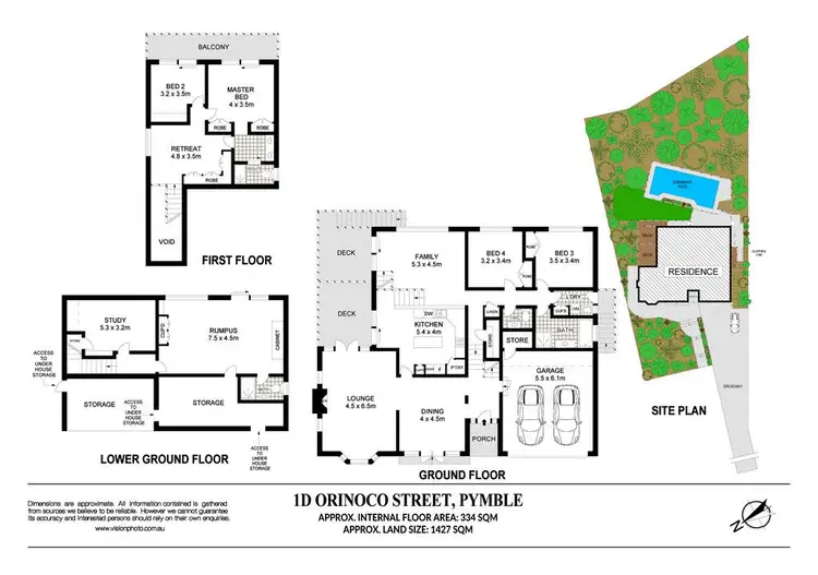 Floorplan of Homely house listing, 1D Orinoco Street, Pymble NSW 2073