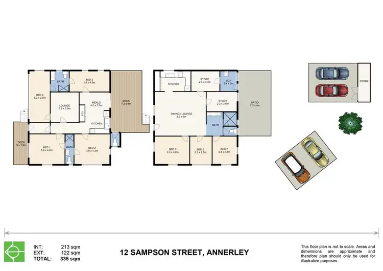 Floorplan of Homely house listing, 12 Sampson Street, Annerley QLD 4103