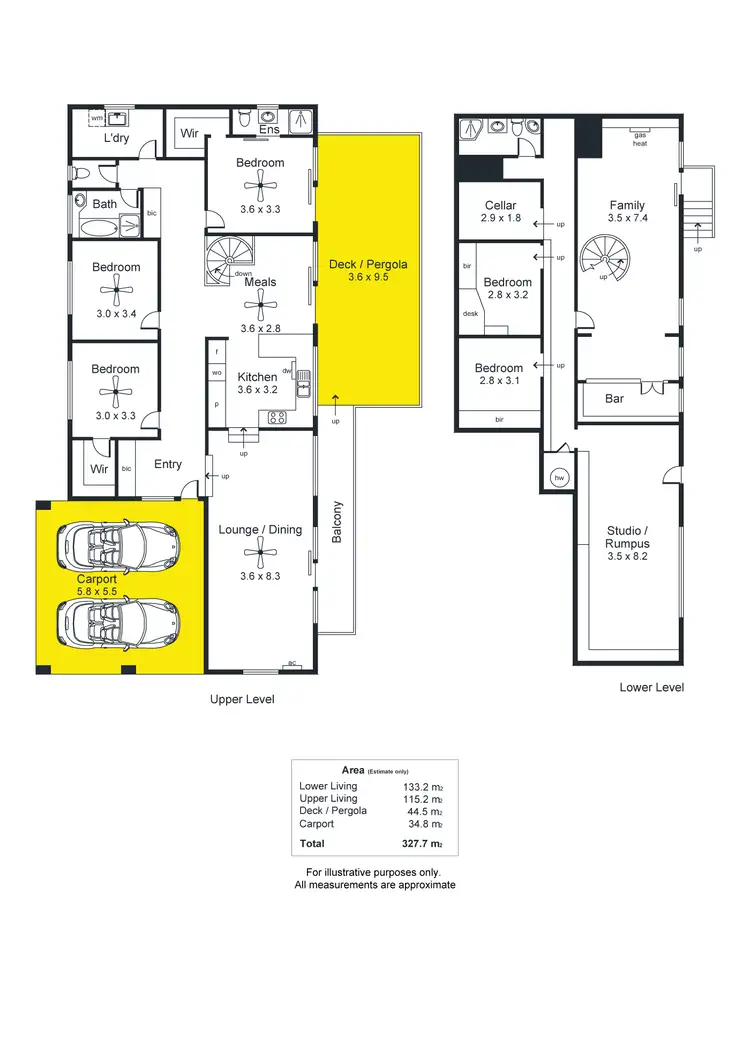 Floorplan of Homely house listing, 203 Coromandel Parade, Coromandel Valley SA 5051