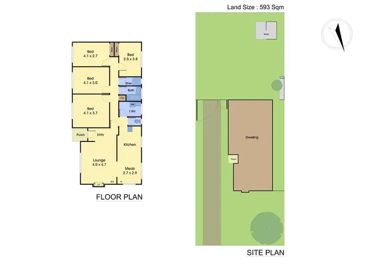 Floorplan of Homely house listing, 11 Lime Street, Whittlesea VIC 3757