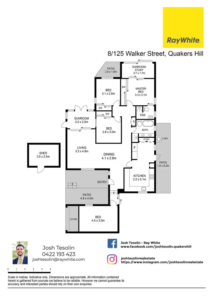 Floorplan of Homely house listing, 8/125 Walker Street, Quakers Hill NSW 2763