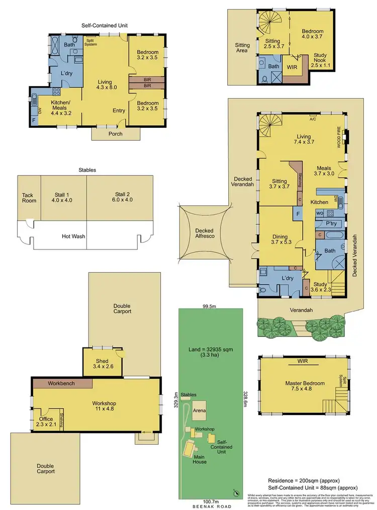 Floorplan of Homely house listing, 255 Beenak Road, Wandin North VIC 3139