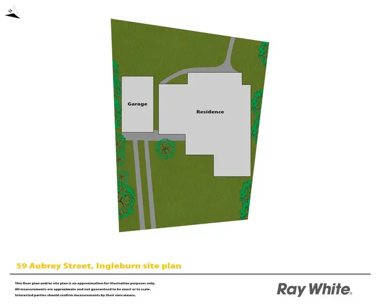 Floorplan of Homely house listing, 59 Aubrey Street, Ingleburn NSW 2565