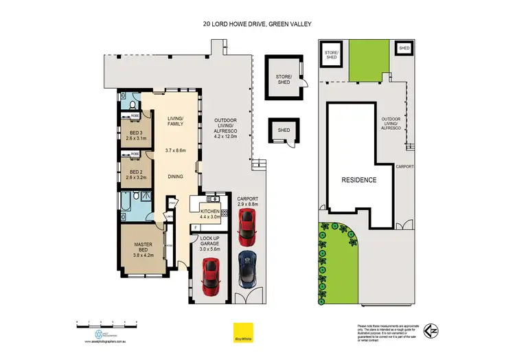 Floorplan of Homely house listing, 20 Lord Howe Drive, Green Valley NSW 2168