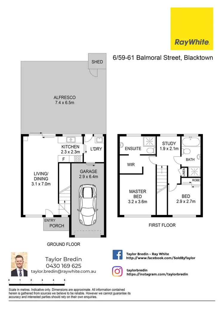 Floorplan of Homely house listing, 6/59-61 Balmoral Street, Blacktown NSW 2148