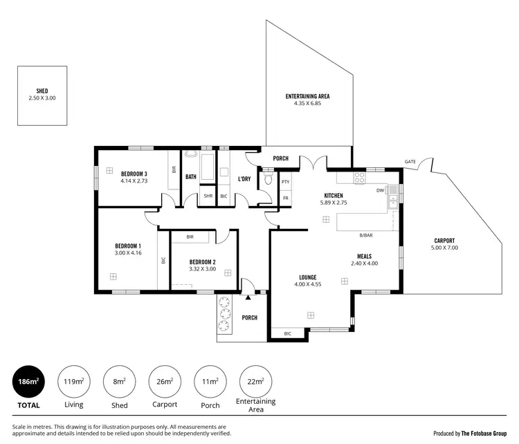 Floorplan of Homely house listing, 47 Frederick Street, Glengowrie SA 5044