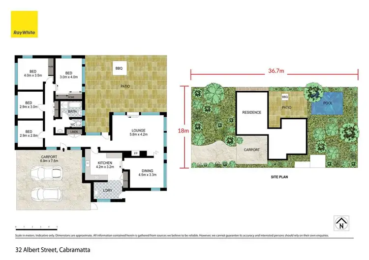 Floorplan of Homely house listing, 32 Albert Street, Cabramatta NSW 2166