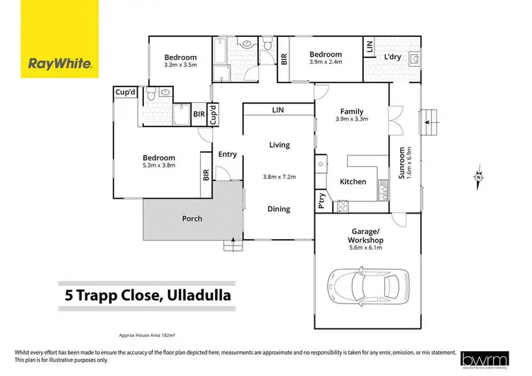 Floorplan of Homely house listing, 5 Trapp Close, Ulladulla NSW 2539