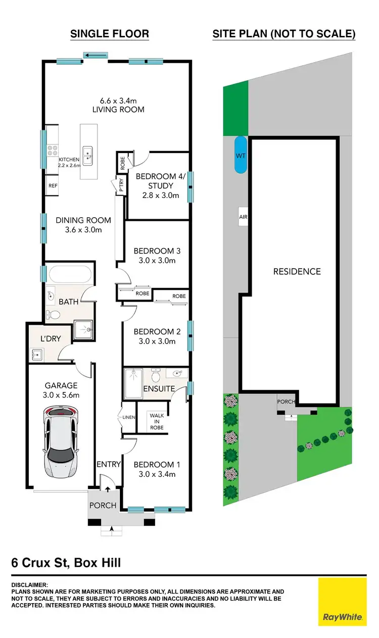 Floorplan of Homely house listing, 6 Crux Street, Box Hill NSW 2765