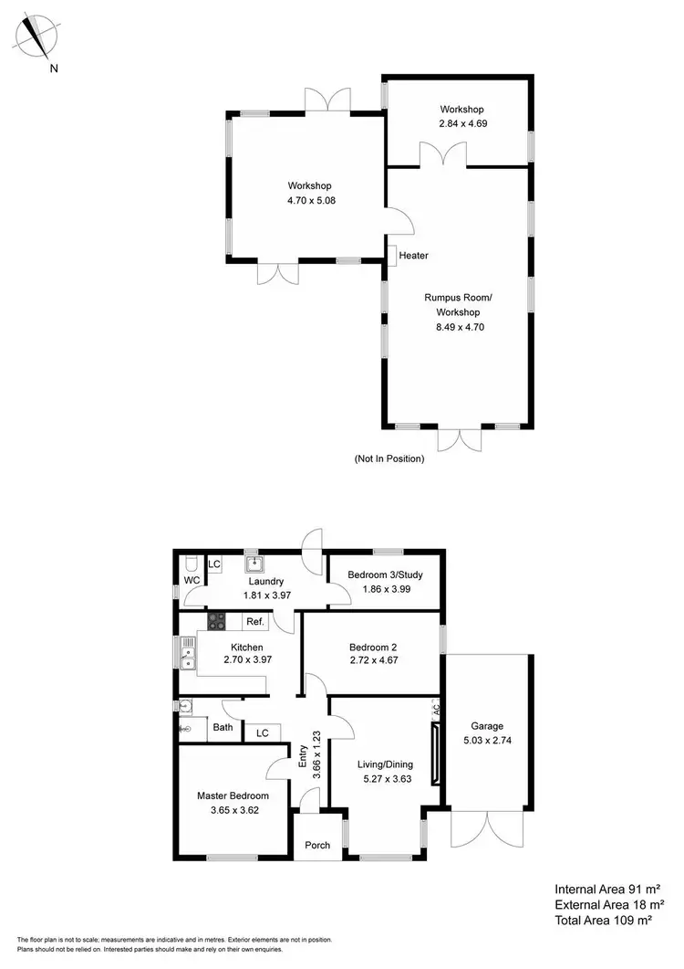 Floorplan of Homely house listing, 21 Eldon Street, Croydon Park SA 5008