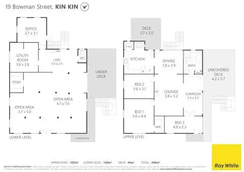 Floorplan of Homely house listing, 19 Bowman Street, Kin Kin QLD 4571