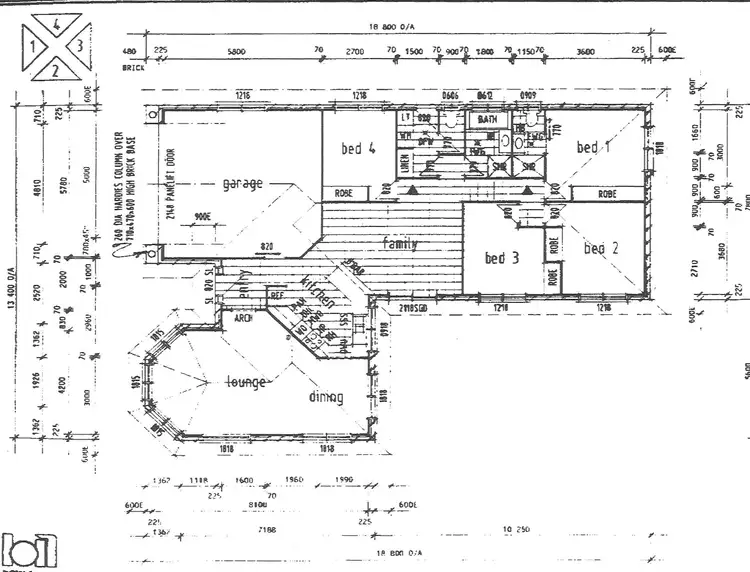 Floorplan of Homely house listing, 6 Butcherbird Close, Eli Waters QLD 4655