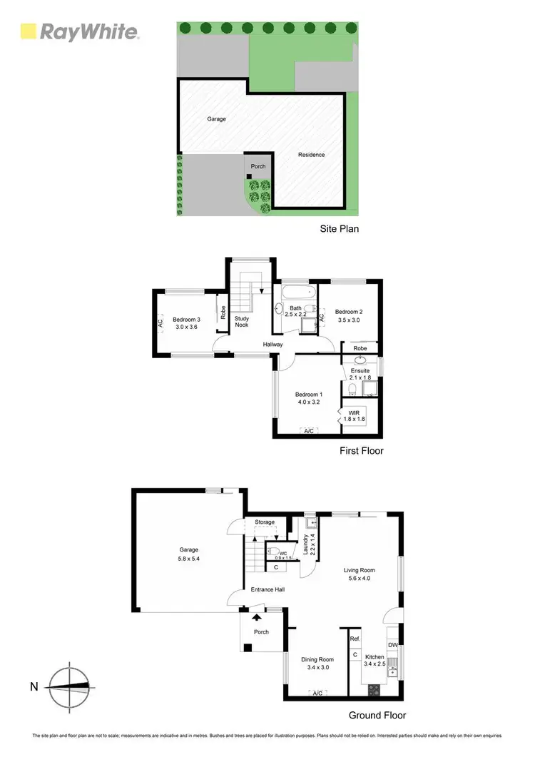 Floorplan of Homely townhouse listing, 2/4 Elora Road, Oakleigh South VIC 3167