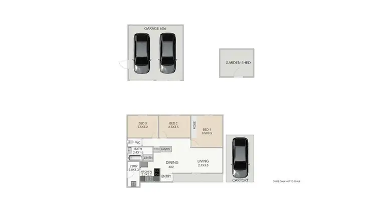 Floorplan of Homely house listing, 48 Josey Street, Redbank Plains QLD 4301