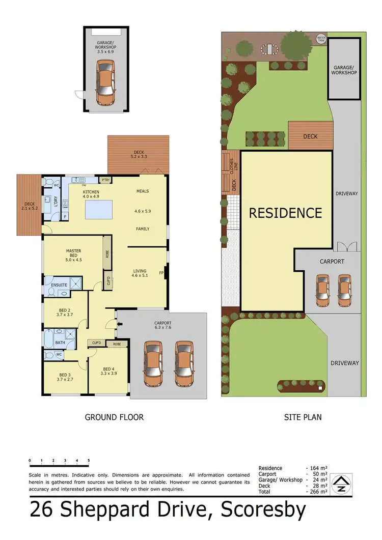 Floorplan of Homely house listing, 26 Sheppard Drive, Scoresby VIC 3179