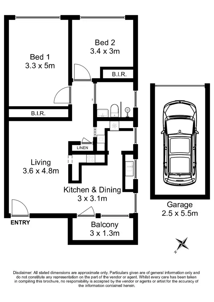 Floorplan of Homely unit listing, 10/7 Gladstone Street, Bexley NSW 2207
