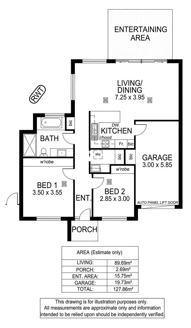 Floorplan of Homely house listing, 18 Ferry Avenue, Plympton Park SA 5038