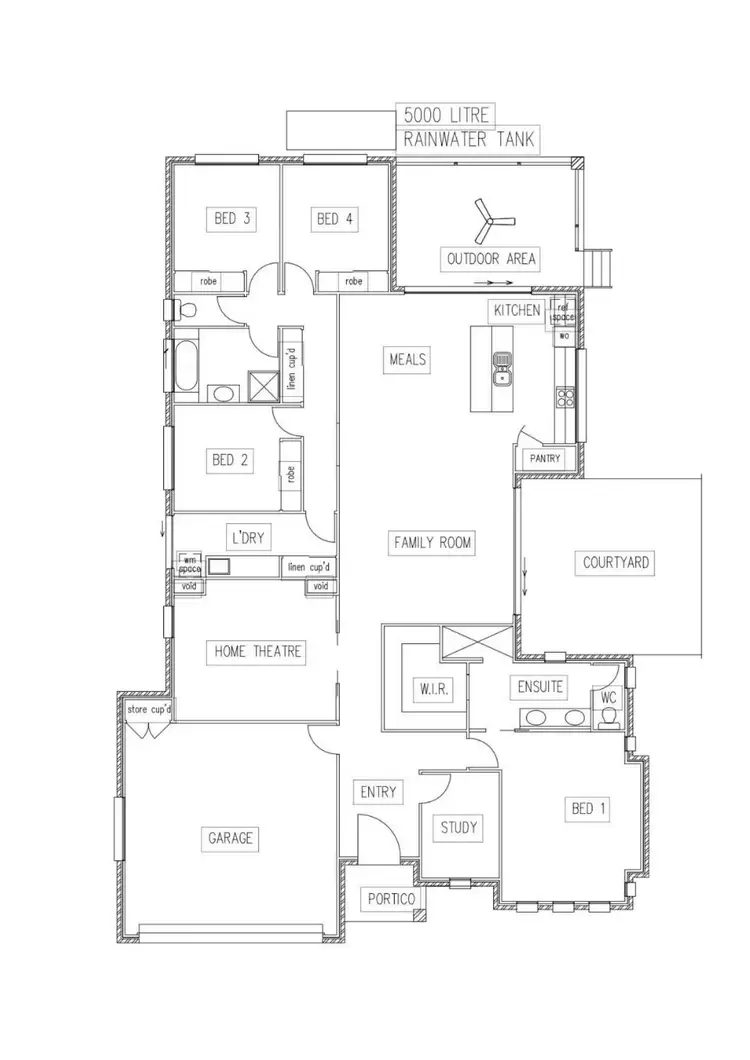 Floorplan of Homely house listing, 122 Webcke Crescent, Kleinton QLD 4352