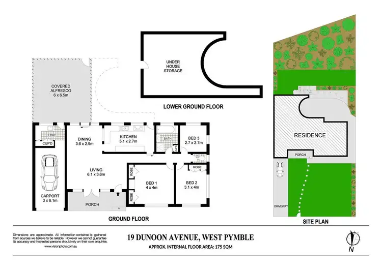 Floorplan of Homely house listing, 19 Dunoon Avenue, West Pymble NSW 2073