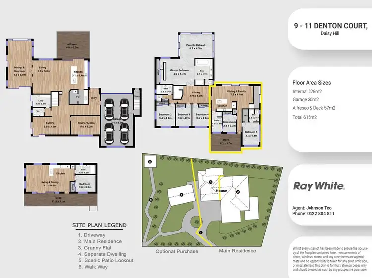 Floorplan of Homely house listing, 9-11 Denton Court, Daisy Hill QLD 4127
