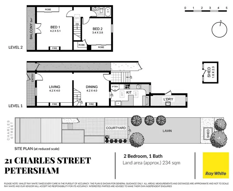 Floorplan of Homely house listing, 21 Charles Street, Petersham NSW 2049