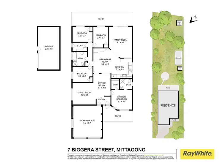 Floorplan of Homely house listing, 7 Biggera Street, Mittagong NSW 2575