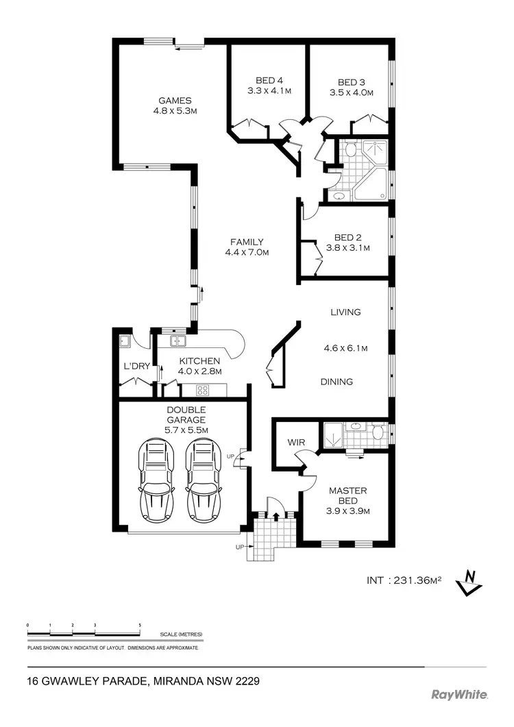 Floorplan of Homely house listing, 16 Gwawley Parade, Miranda NSW 2228