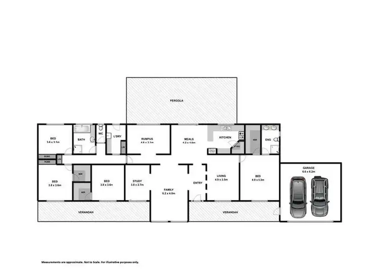Floorplan of Homely house listing, 10 Kingswood Way, West Wodonga VIC 3690