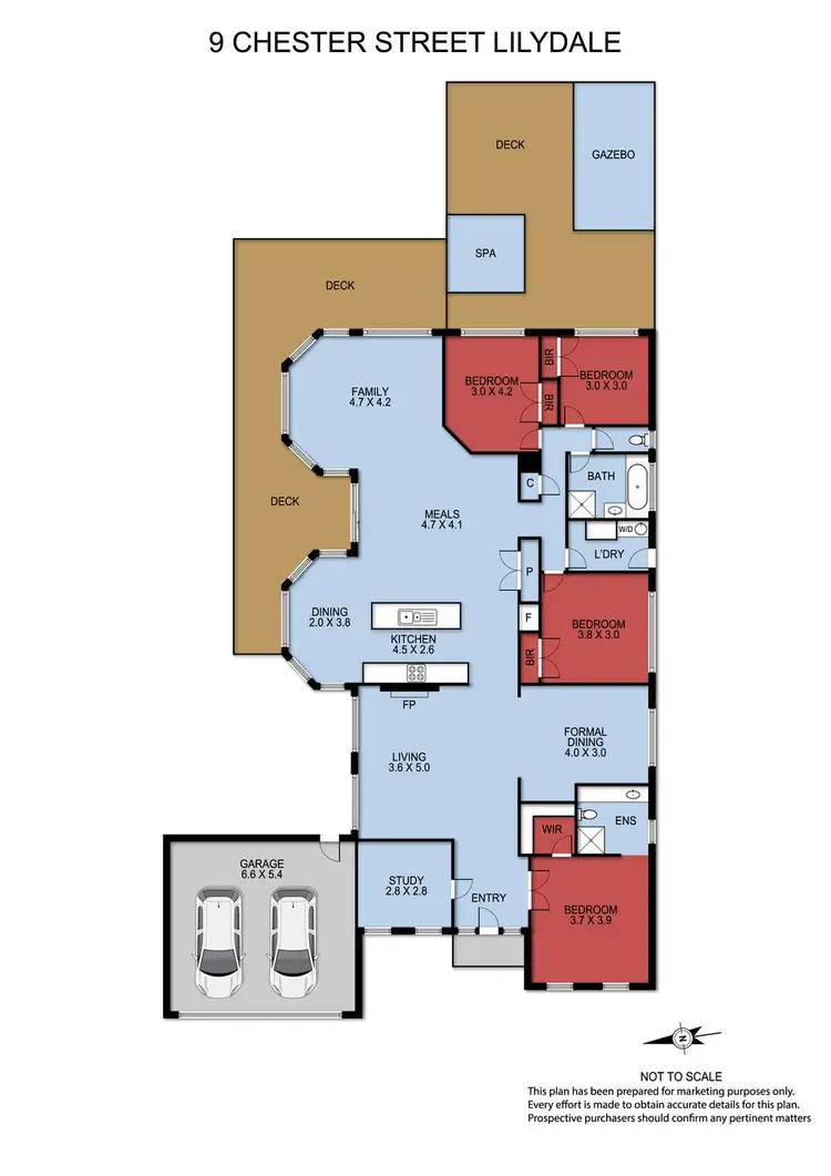 Floorplan of Homely house listing, 9 Chester Street, Lilydale VIC 3140