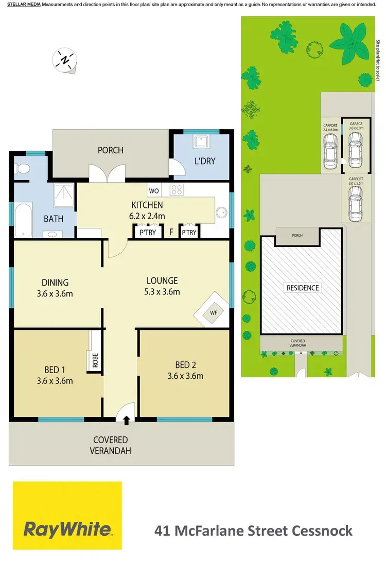 Floorplan of Homely house listing, 41 McFarlane Street, Cessnock NSW 2325